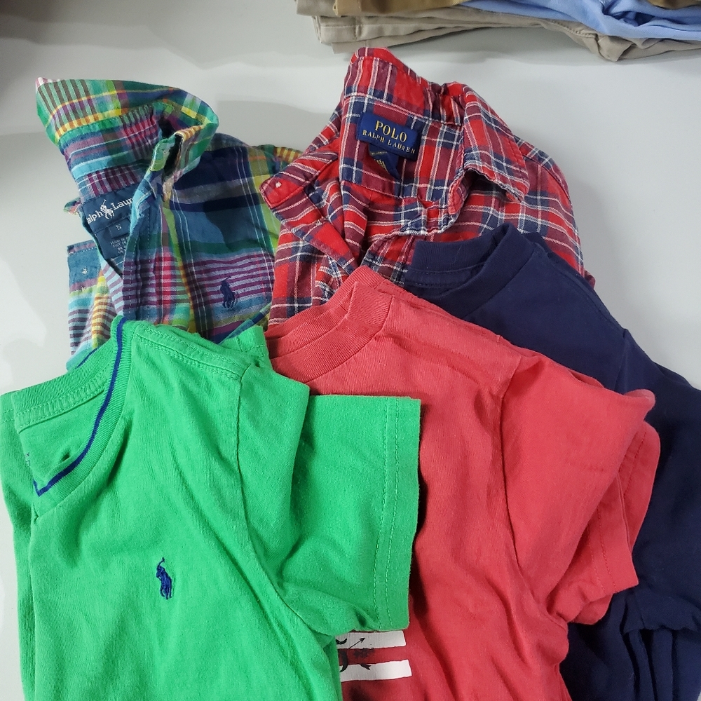 Lots of Polo Ralph Laren size 5 boys items